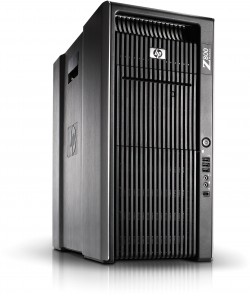 HP Z800 2x Quad Core X5570 2.93 GHz, 16GB (4x4GB), 256GB SSD, 2TB SATA HDD DVDRW, Quadro 2000, Win 10 Pro